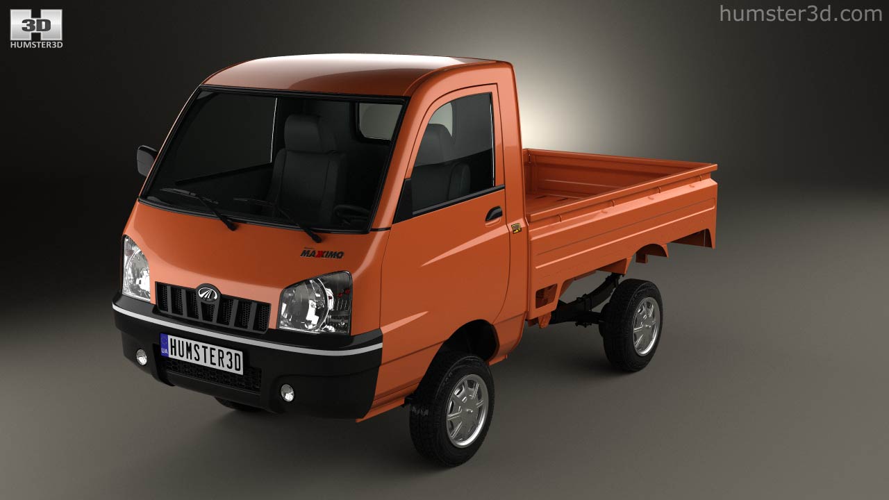 360 View Of Mahindra Maxximo Pickup 2010 3d Model Hum3d Store