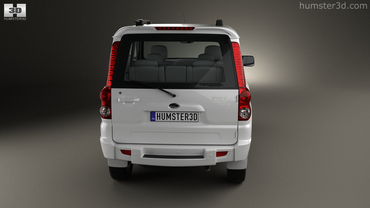 360 View Of Mahindra Scorpio 2009 3d Model Hum3d Store