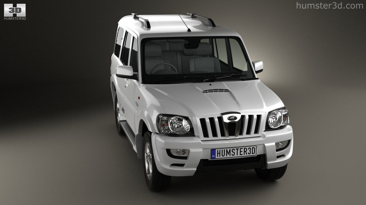 360 View Of Mahindra Scorpio 2009 3d Model Hum3d Store