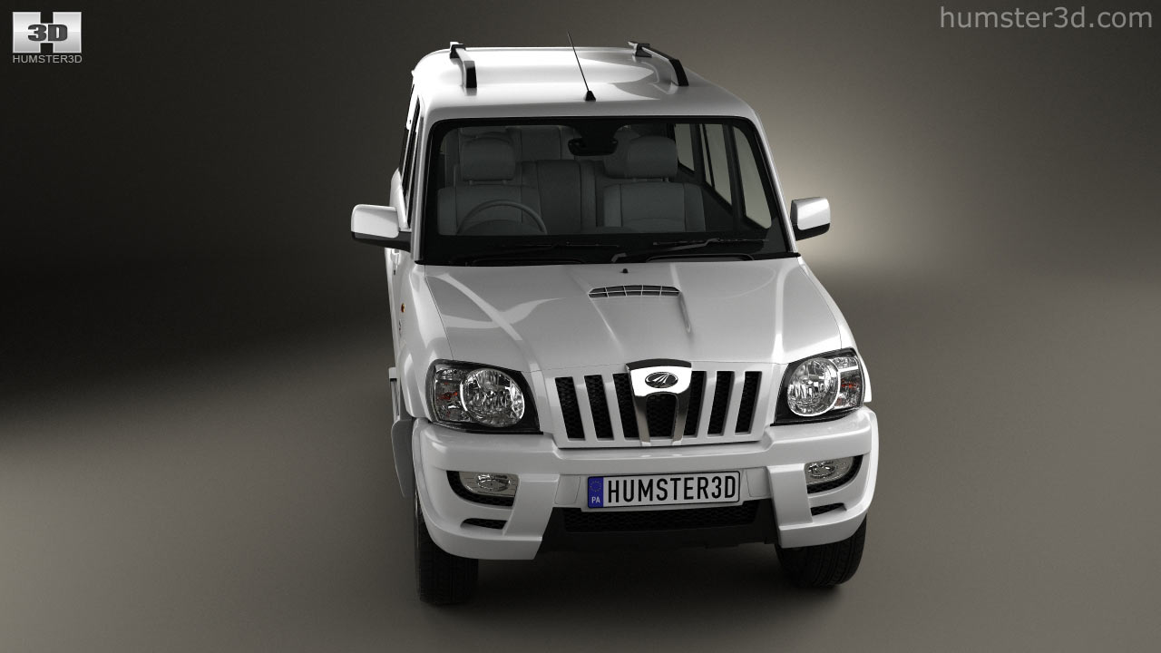 360 View Of Mahindra Scorpio 2009 3d Model Hum3d Store