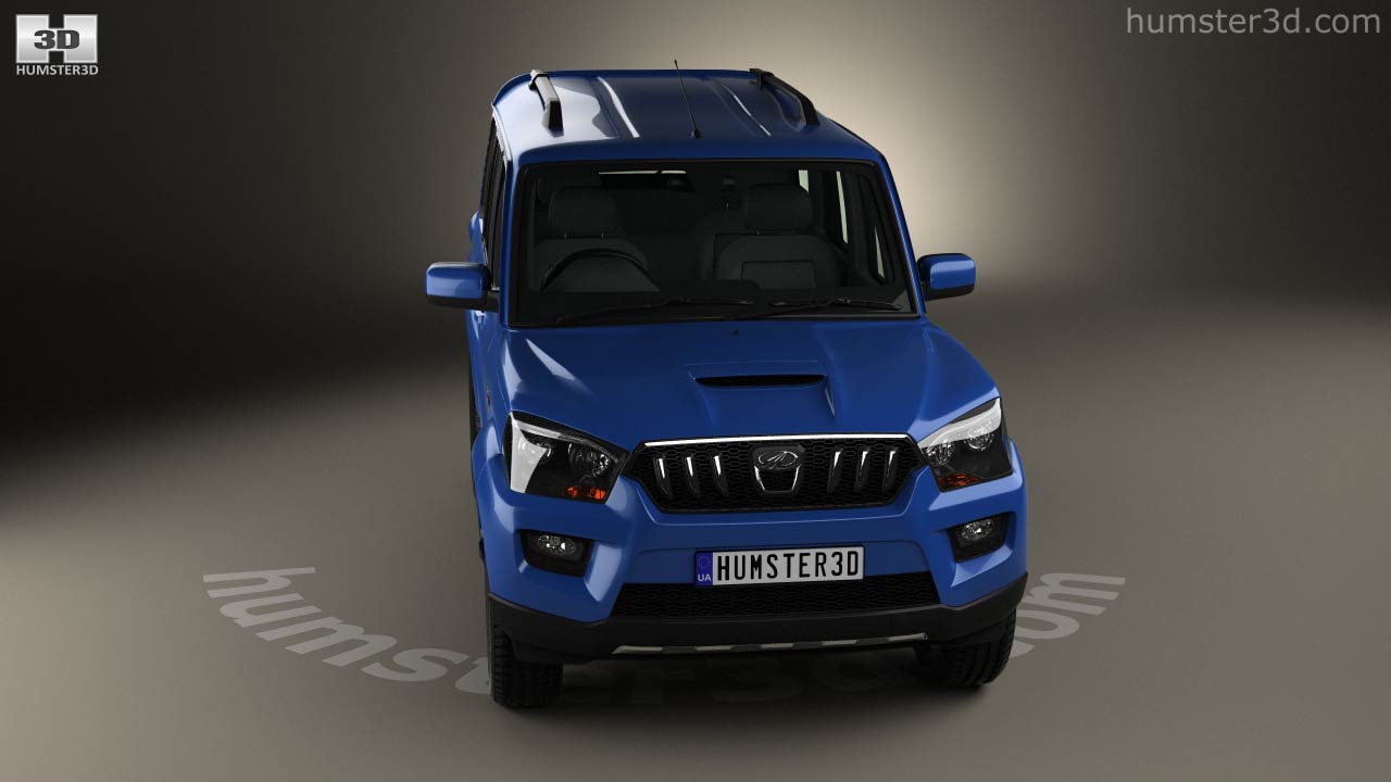 360 View Of Mahindra Scorpio 2015 3d Model Hum3d Store