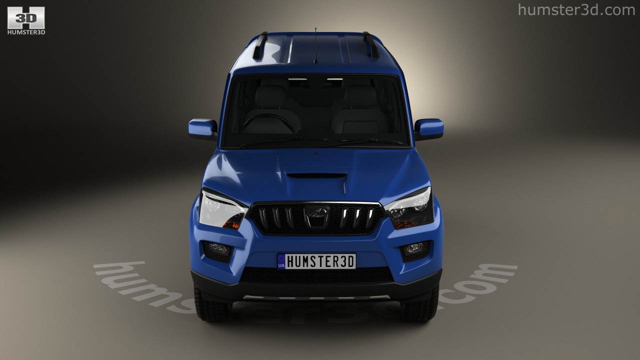 360 View Of Mahindra Scorpio 2015 3d Model Hum3d Store