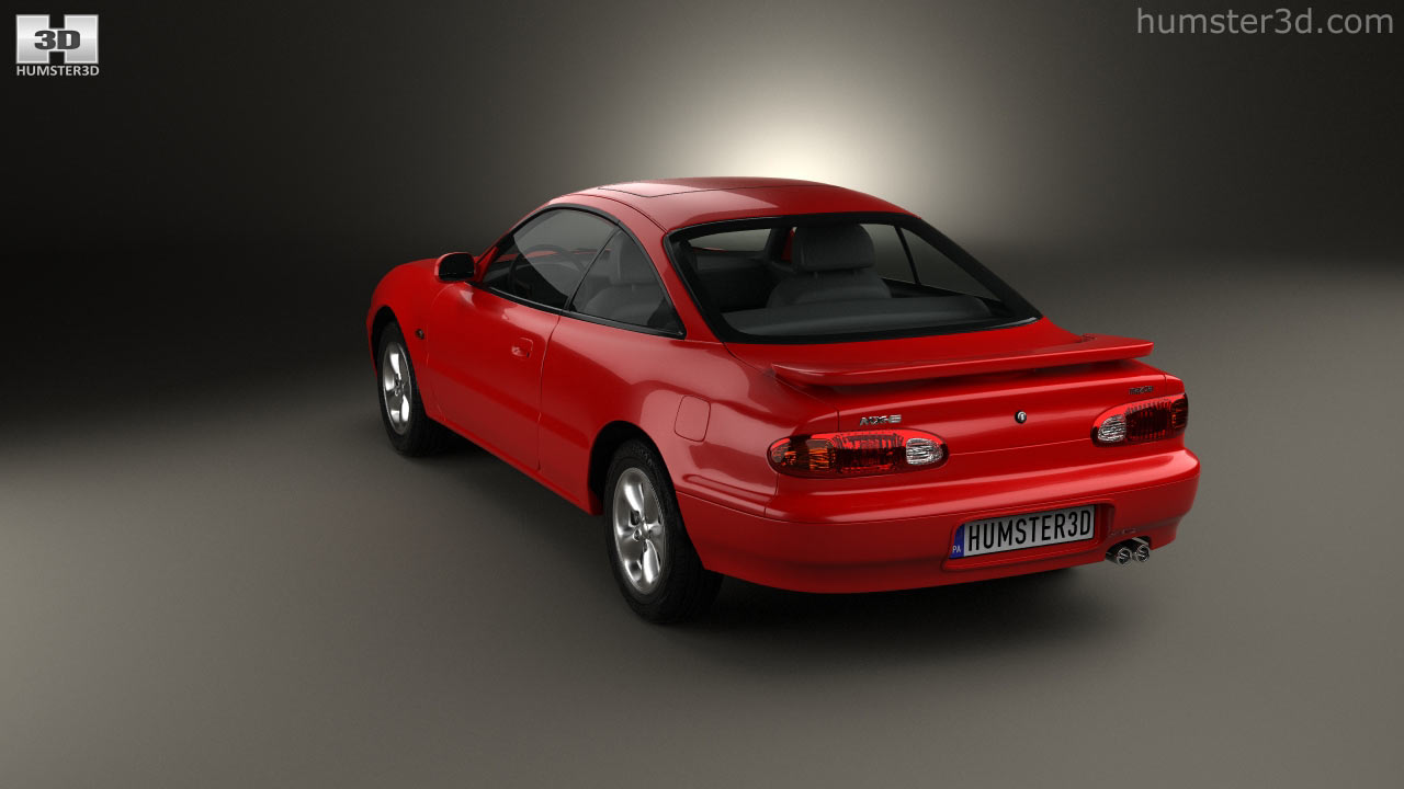 360 View Of Mazda Mx 6 1998 3d Model Hum3d Store