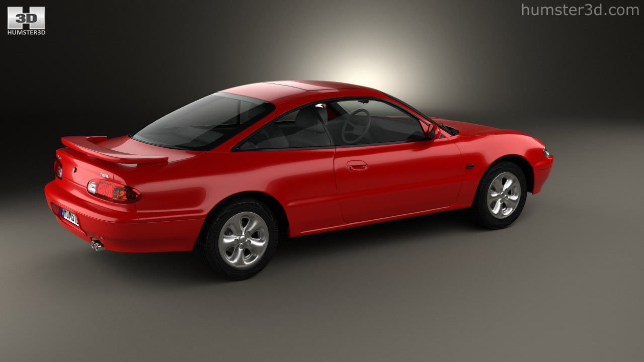 360 View Of Mazda Mx 6 1998 3d Model Hum3d Store