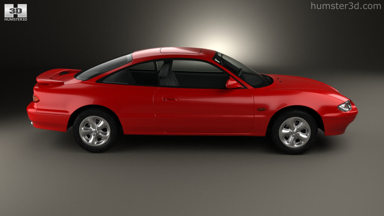 360 View Of Mazda Mx 6 1998 3d Model Hum3d Store