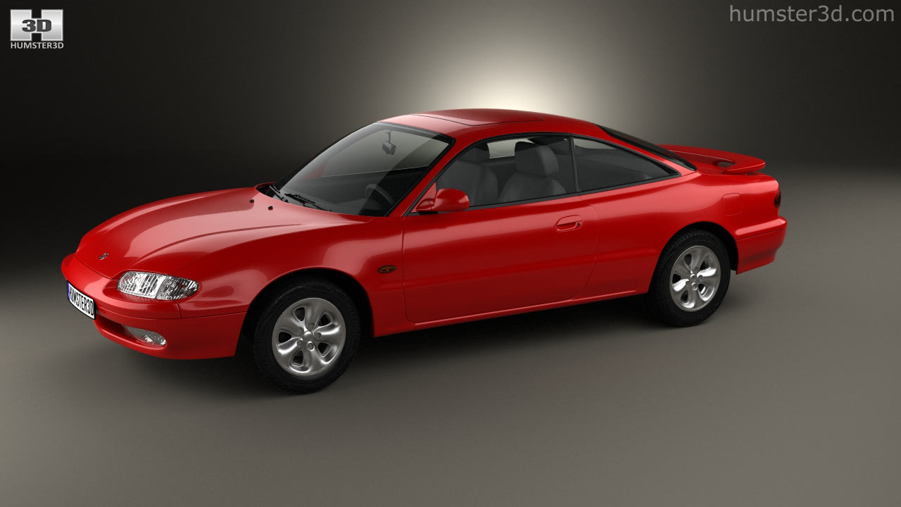 360 View Of Mazda Mx 6 1998 3d Model Hum3d Store