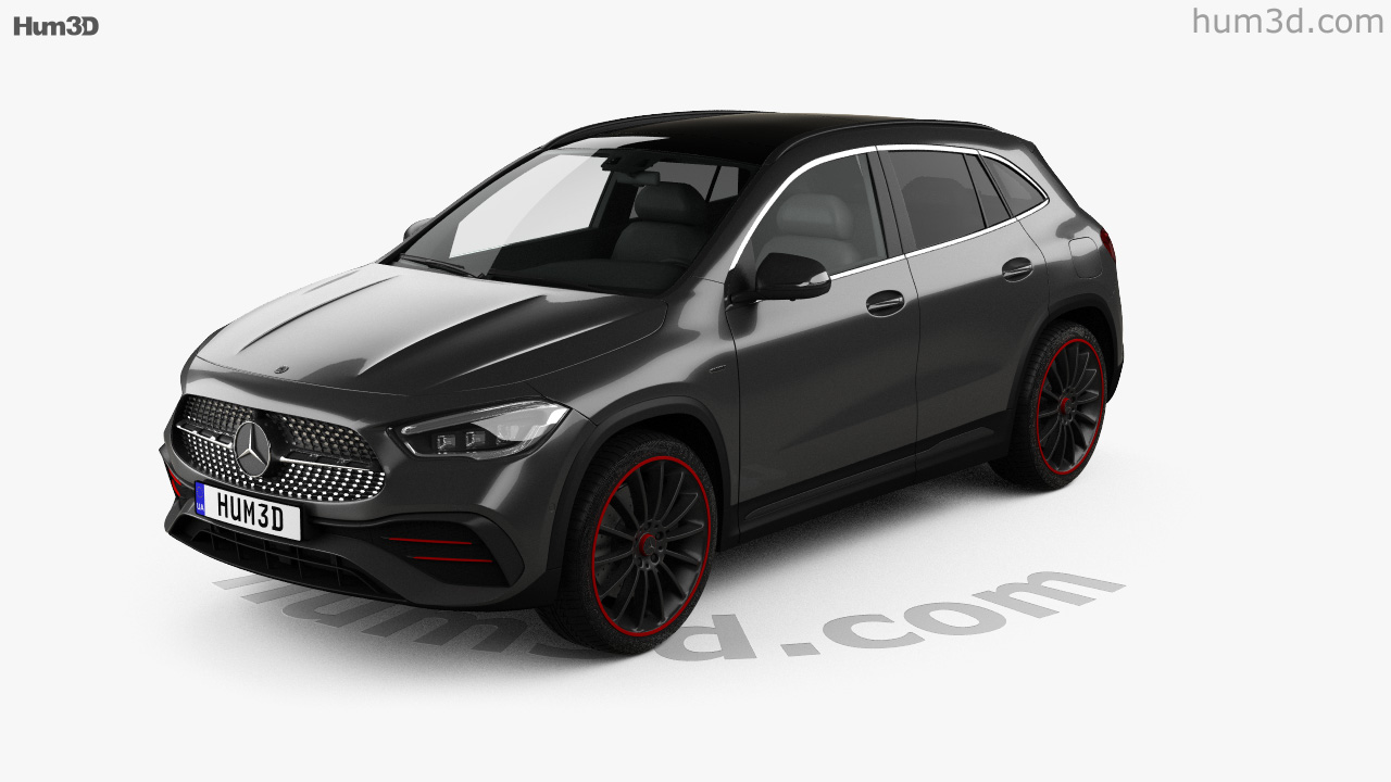 360 View Of Mercedes Benz Gla Class Amg Line Edition 1 3d Model Hum3d Store