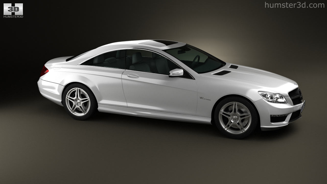 360 View Of Mercedes Benz Cl Class 65 Amg 12 3d Model Hum3d Store