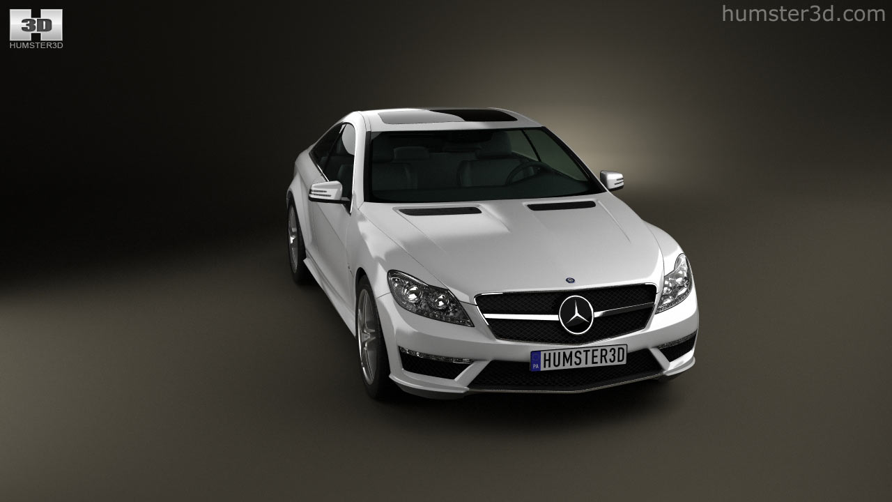 360 View Of Mercedes Benz Cl Class 65 Amg 14 3d Model Hum3d Store