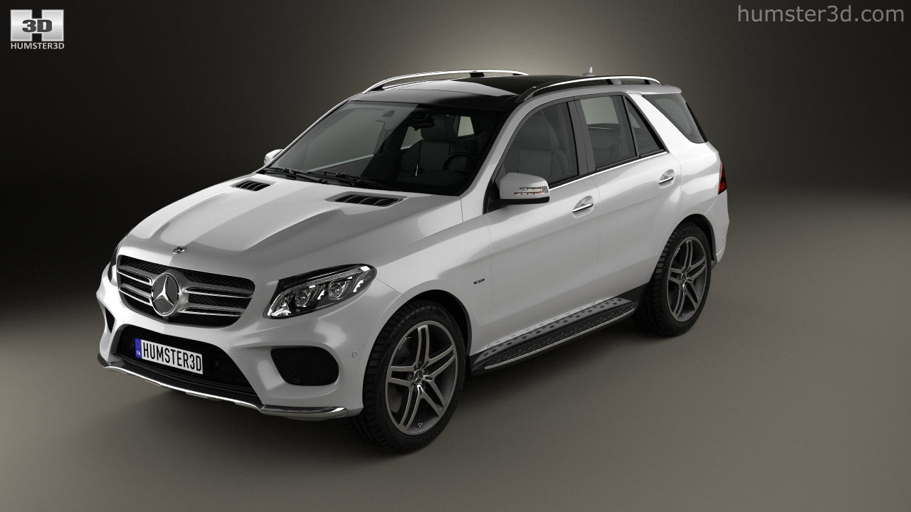 360 View Of Mercedes Benz Gle Class W166 Amg Line 2017 3d Model Hum3d Store 3568