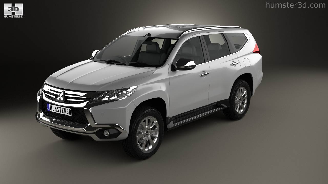 360 view of Mitsubishi Pajero Sport (TH) 2016 3D model