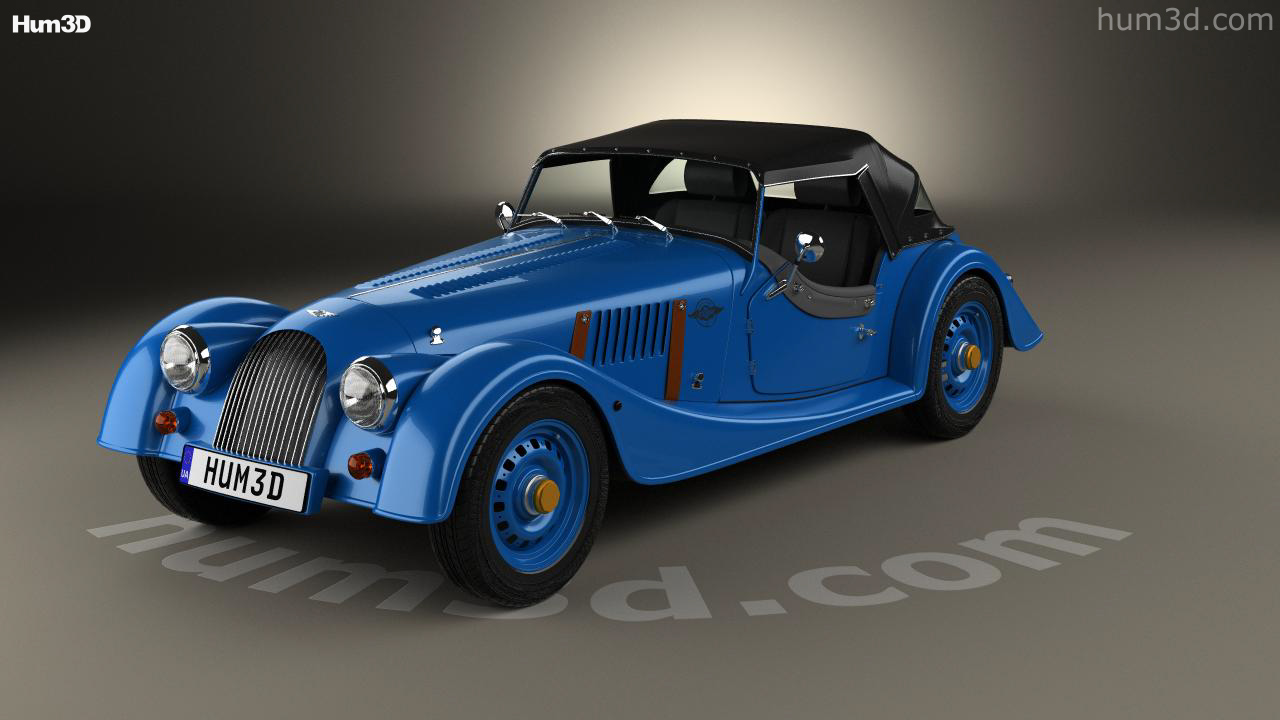 360 view of Morgan 4/4 80th Anniversary 2019 3D model - Hum3D store