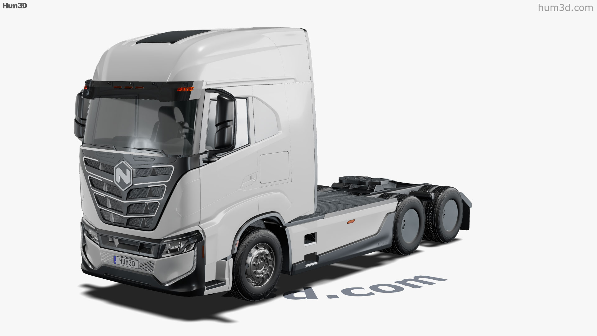 Nikola Tre BEV 2022 3D 360 Hum3D 