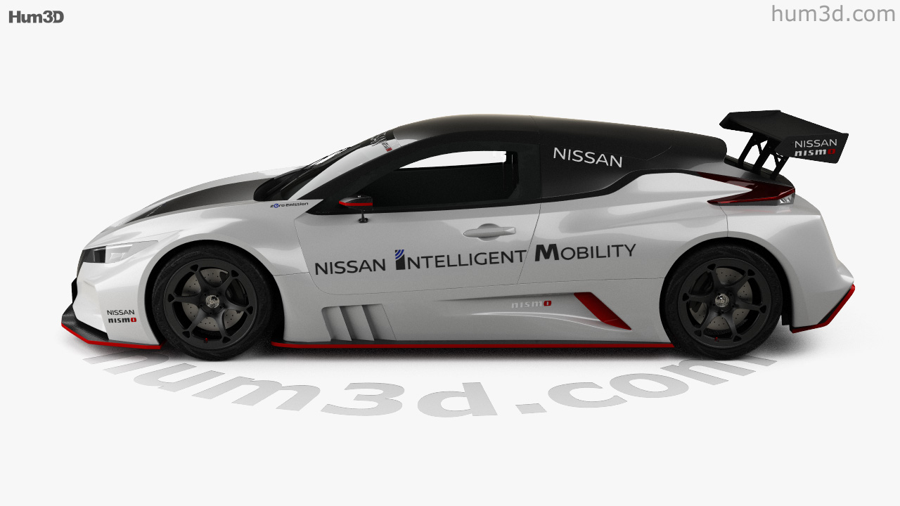 360 View Of Nissan Leaf Nismo Rc 18 3d Model Hum3d Store