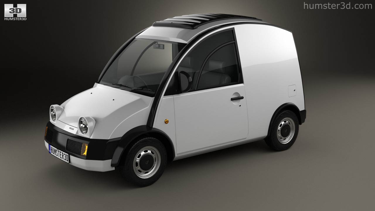 360 View Of Nissan S Cargo Canvas Top 1989 3d Model Hum3d Store 7066
