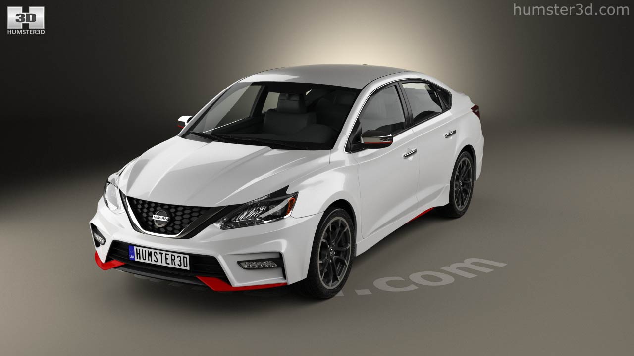 360 View Of Nissan Sentra Nismo 17 3d Model Hum3d Store