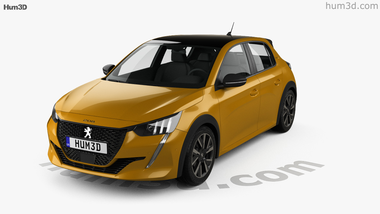 360 View Of Peugeot 8 Gt Line 19 3d Model Hum3d Store