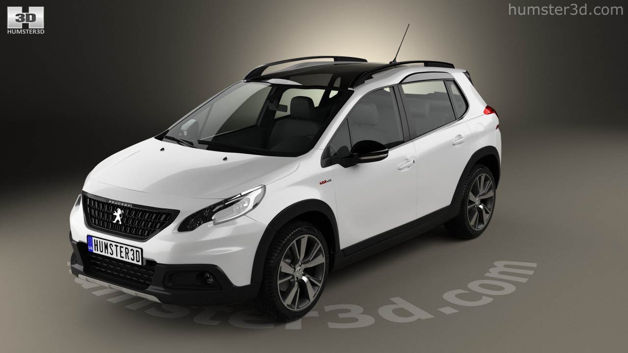 360 View Of Peugeot 08 Gt Line 17 3d Model Hum3d Store