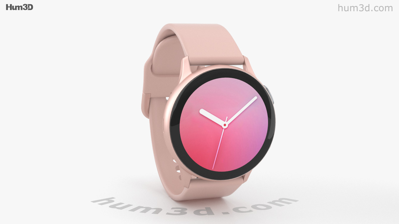 360 view of Samsung Galaxy Watch Active 