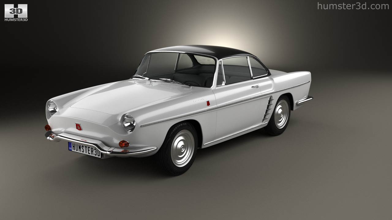 360 view of Renault Floride 1962 3D model - Hum3D store