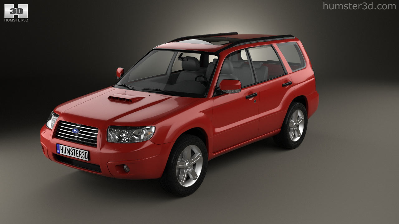 Subaru forester 3d model