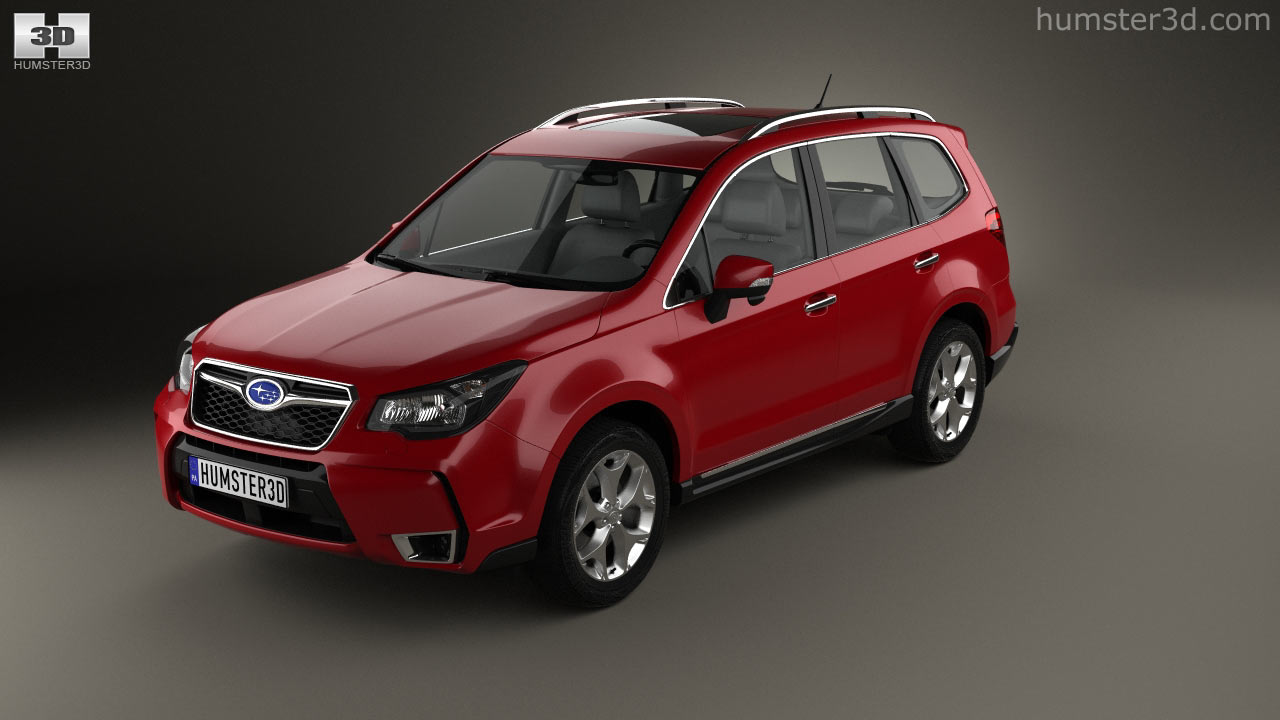 Subaru forester 3d model