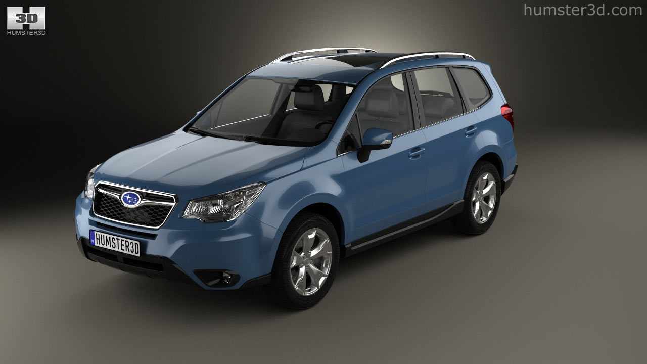 Subaru forester 3d model