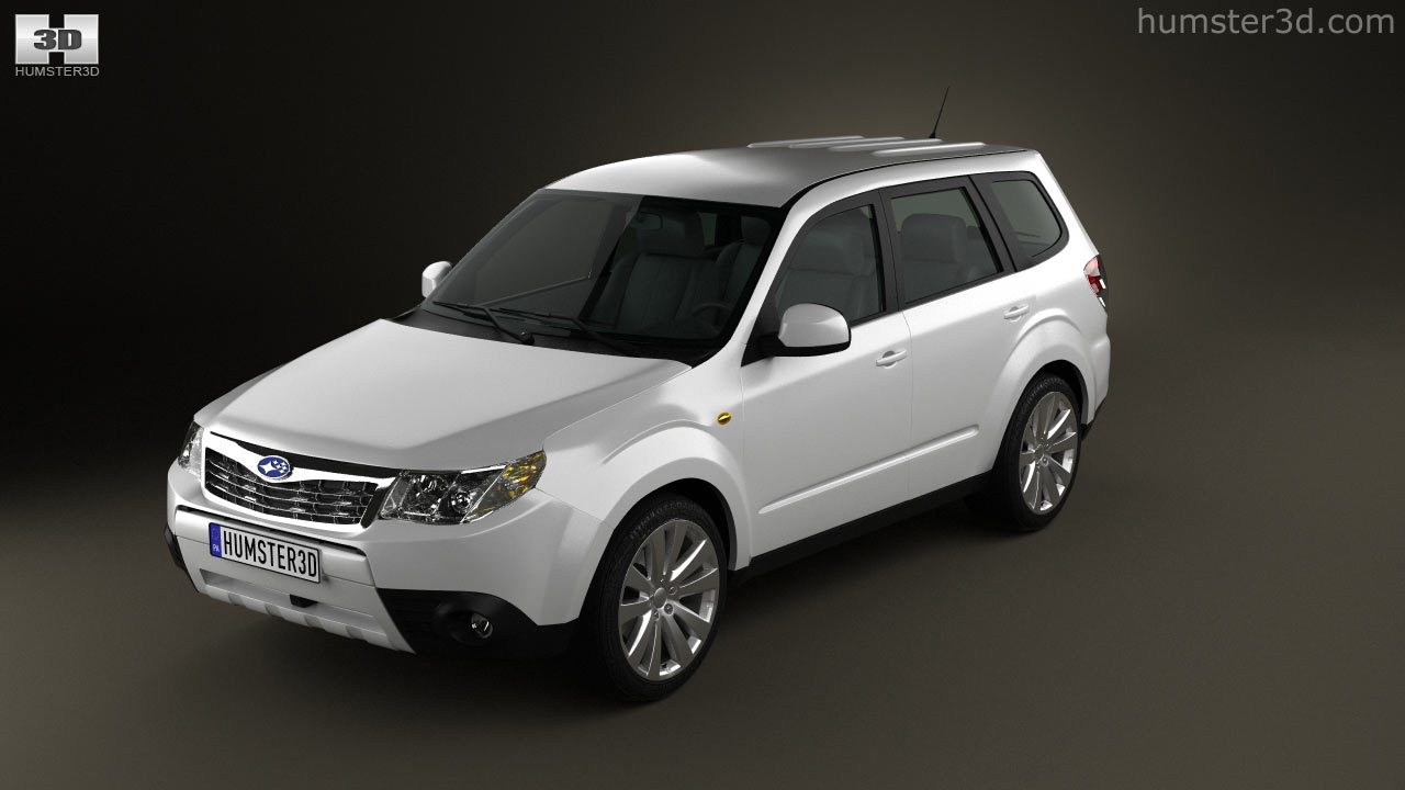 Subaru forester 3d model