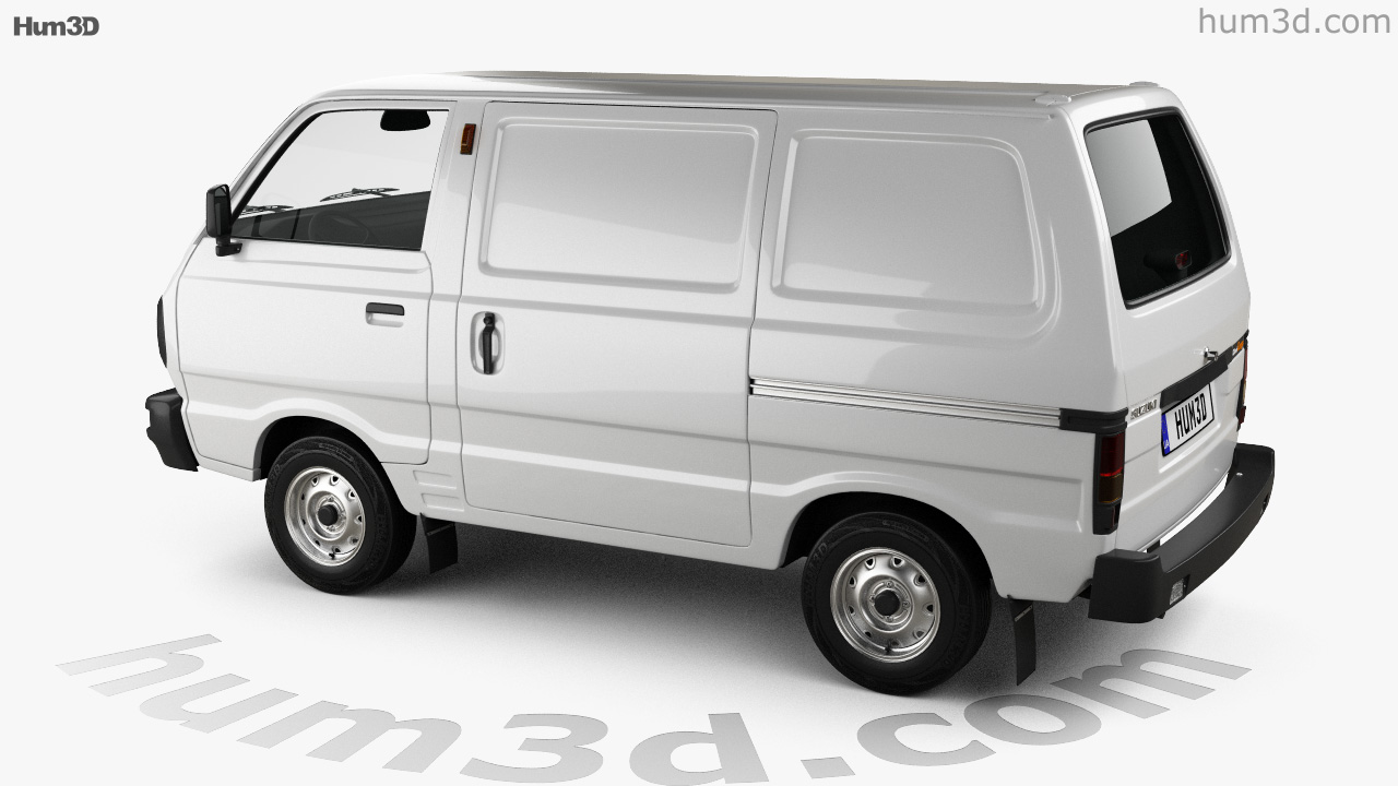 360 view of Suzuki Omni Cargo Van 2020 3D model Hum3D store
