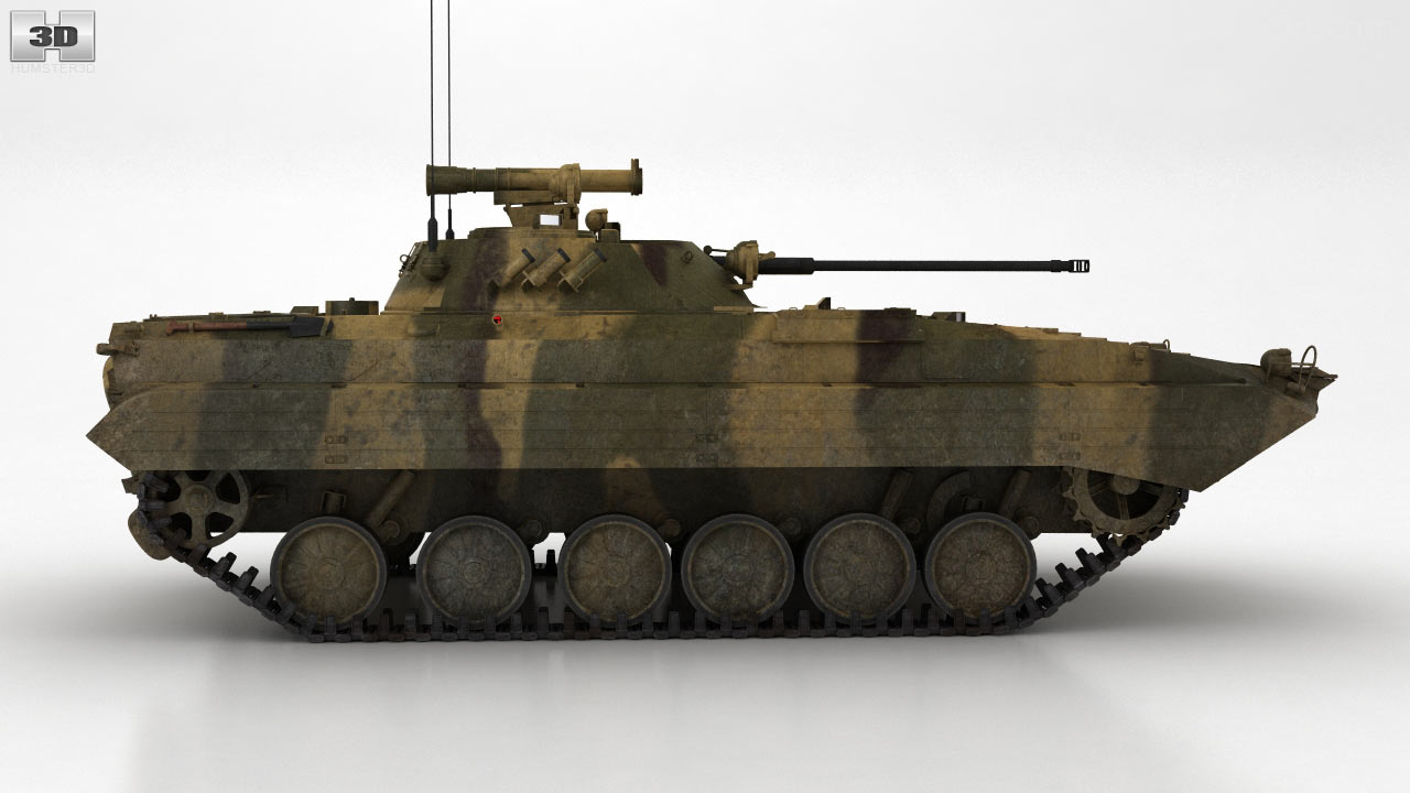 360 view of BMP-2 3D model - Hum3D store