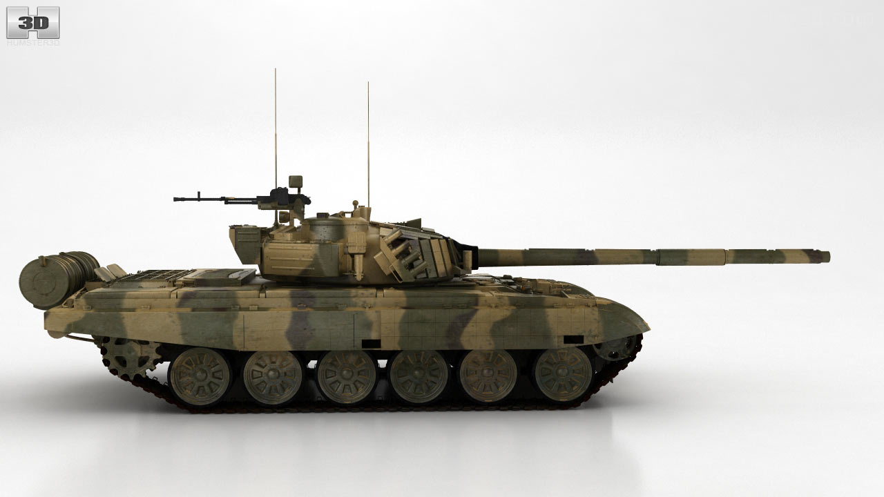 360 View Of PT-91 Twardy 3D Model - Hum3D Store