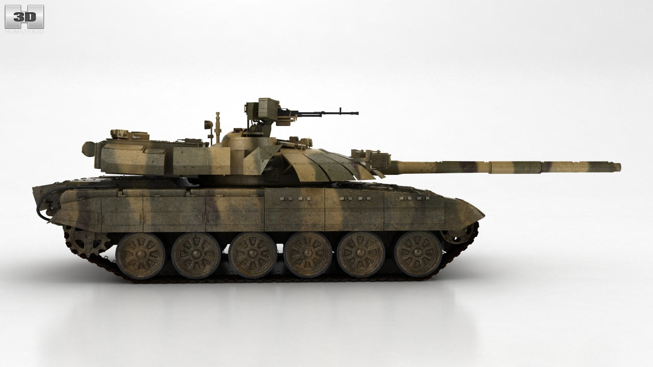 360 View Of T 72 3d Model Hum3d Store