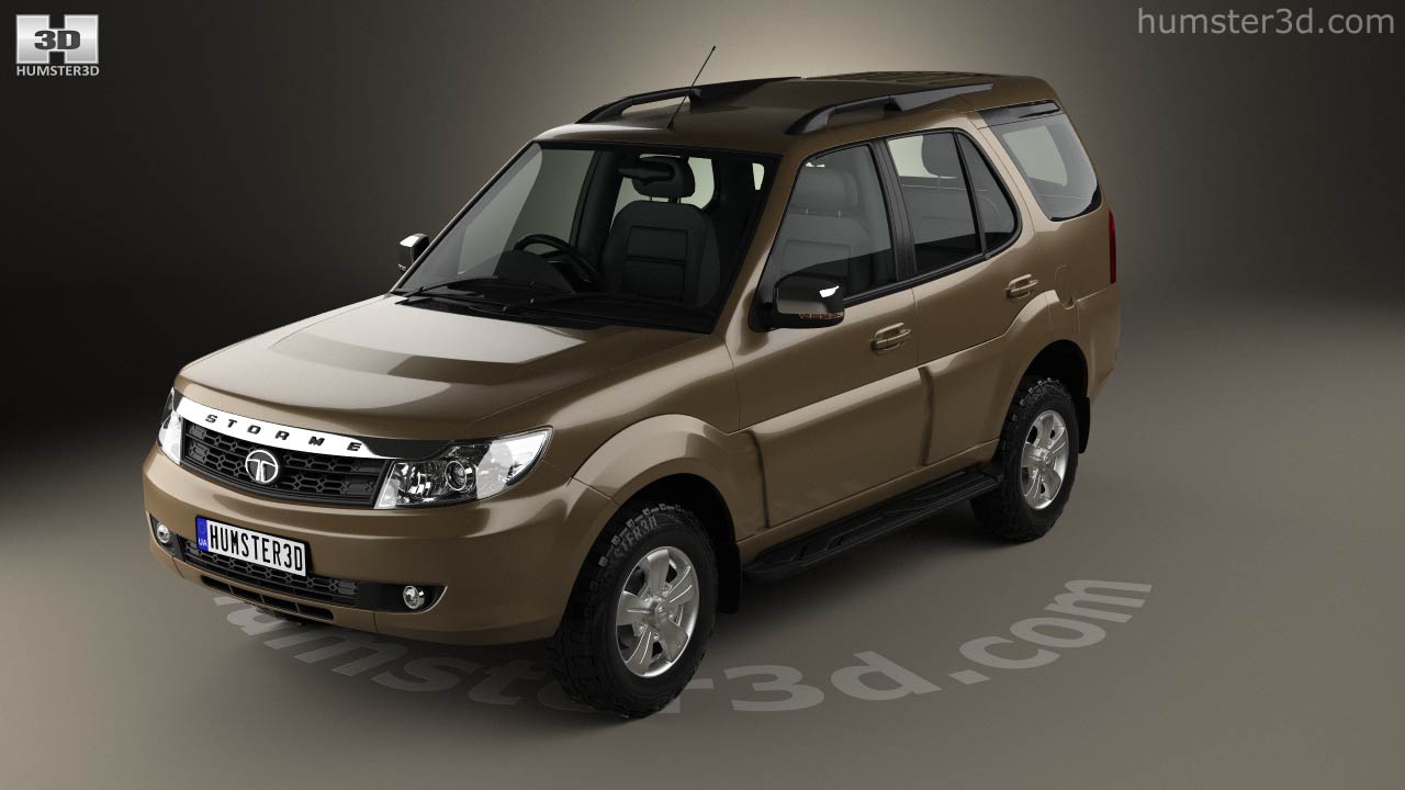 tata safari 3d model