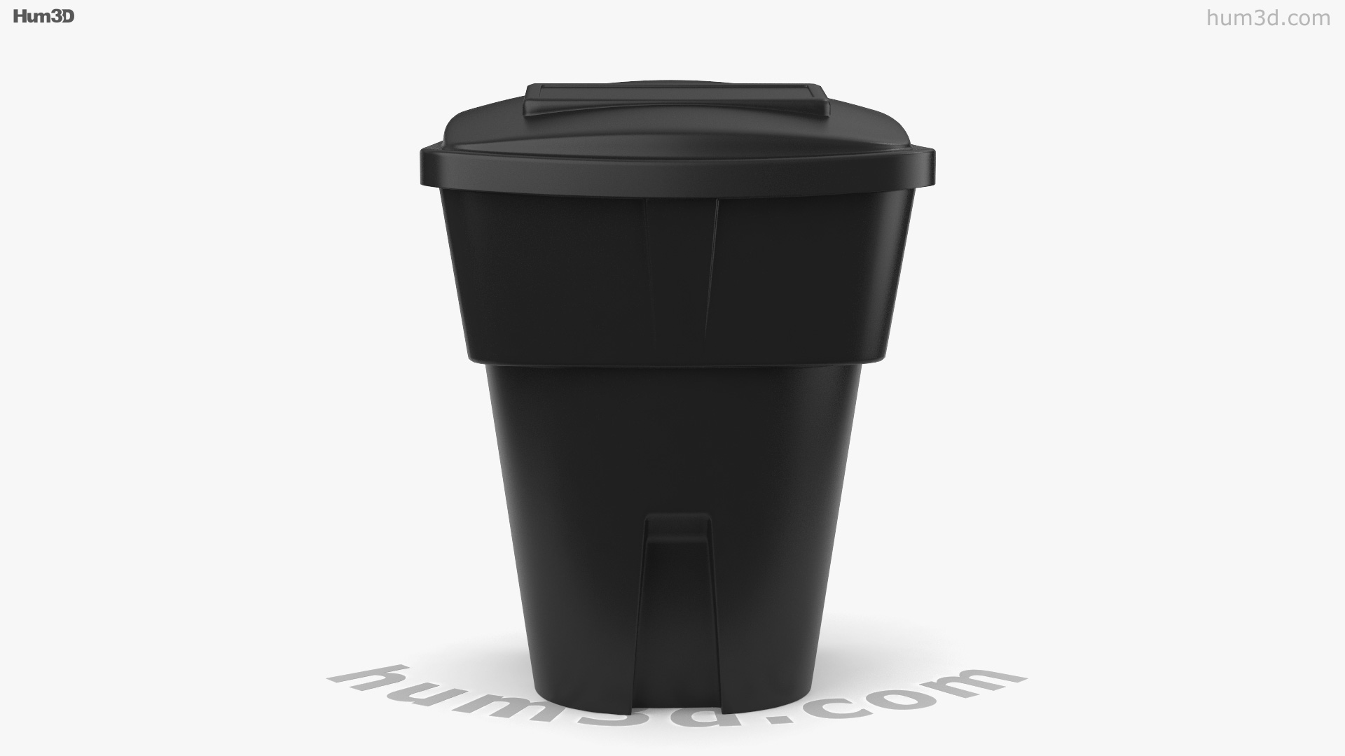 360 view of Roto Industries Waste Container 3D model Hum3D store