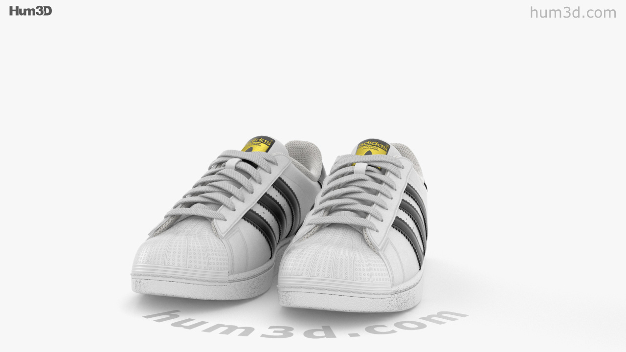 boat horizon Cloudy 360 view of Adidas Superstar 3D model - Hum3D store