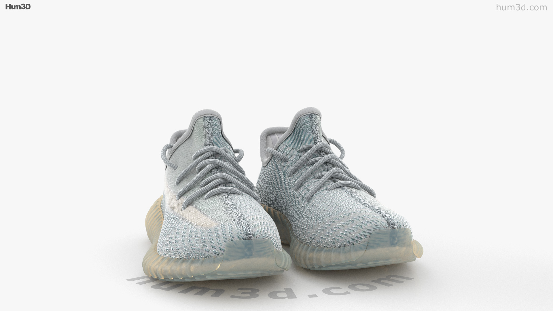 360 view of Adidas Yeezy Boost 350 3D 