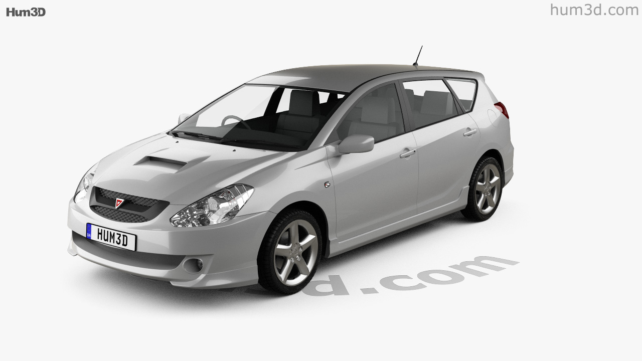Toyota caldina 3d model