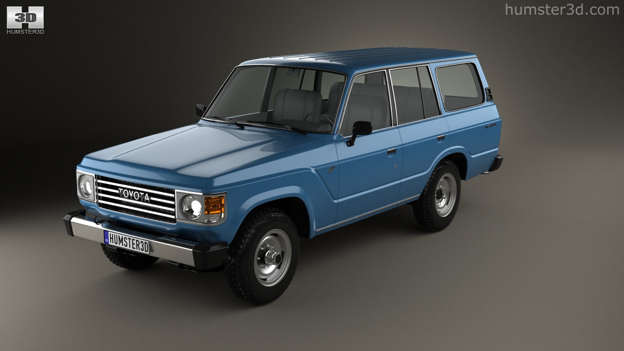 360 view of Toyota Land Cruiser (J60) 1980 3D model - Hum3D store