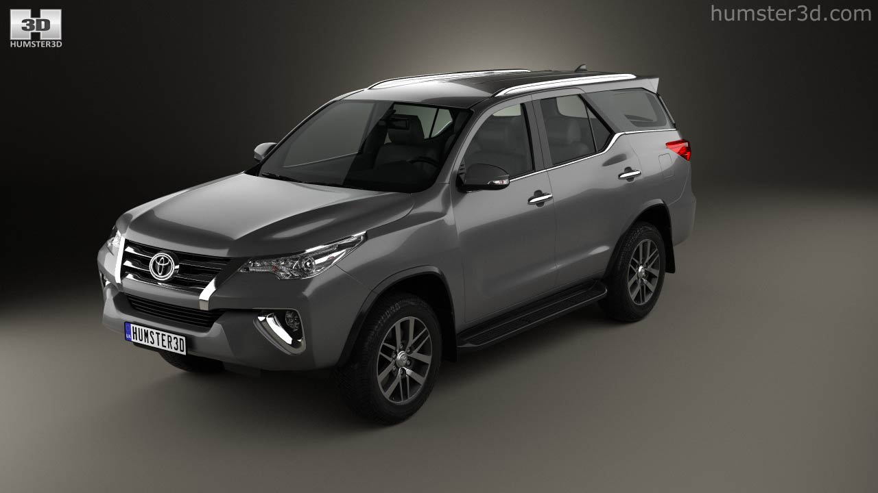 Toyota Fortuner 3d Model Free Download - evervilla