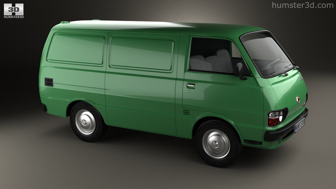 360 View Of Toyota Hiace Panel Van 1977 3d Model Hum3d Store