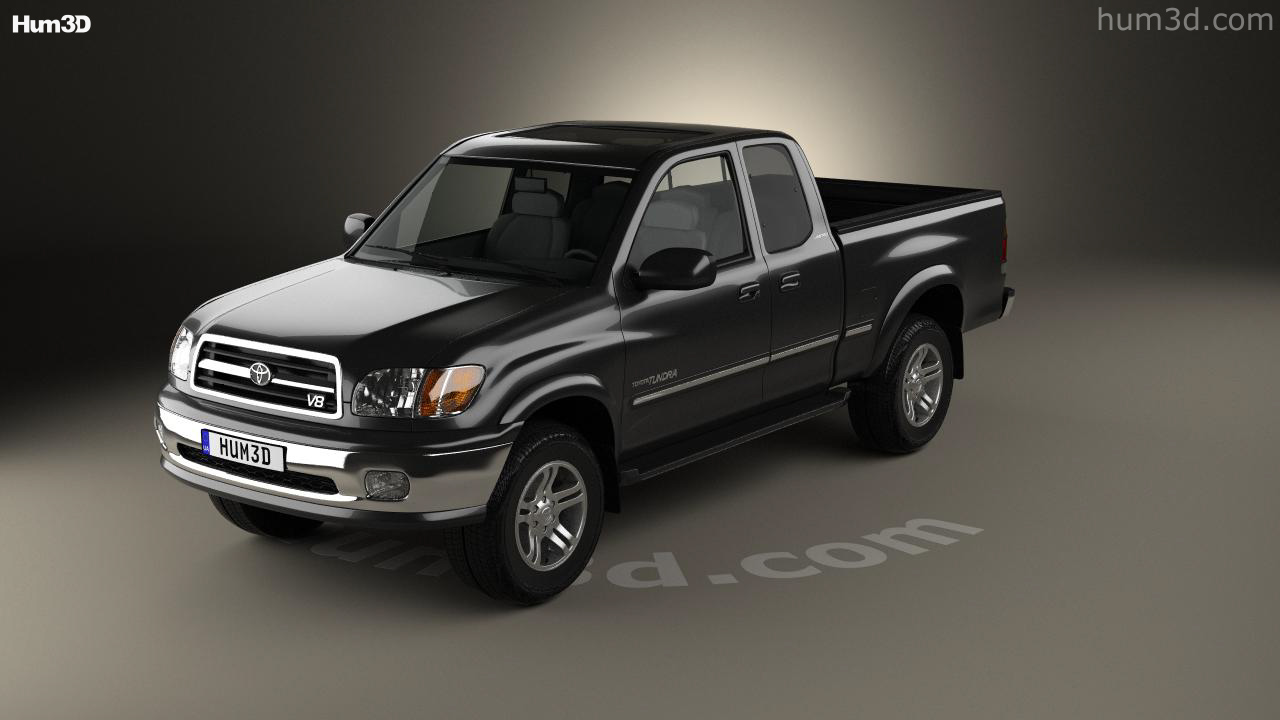 360 view of Toyota Tundra Access Cab SR5 2006 3D model - Hum3D store