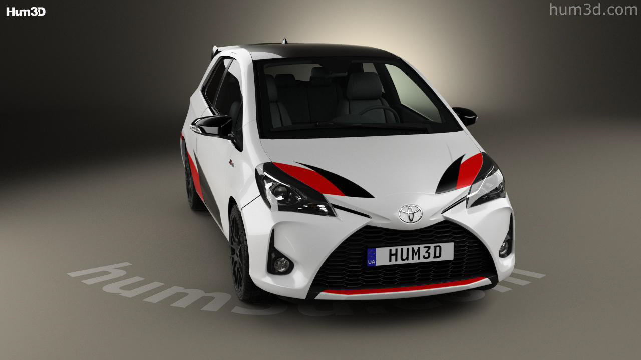 360 View Of Toyota Yaris Grmn 17 3d Model Hum3d Store