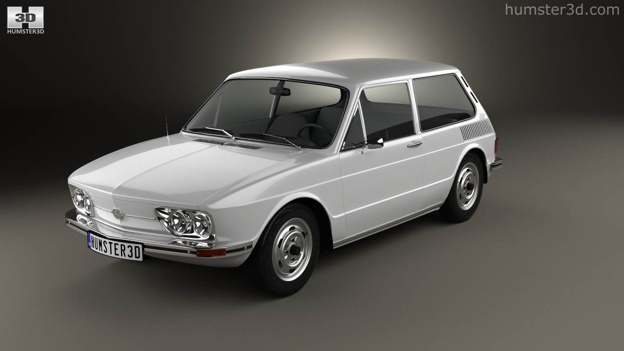 360 view of Volkswagen Brasilia 1973 3D model - Hum3D store