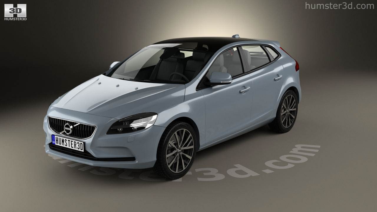 360 View Of Volvo V40 T4 Momentum 16 3d Model Hum3d Store