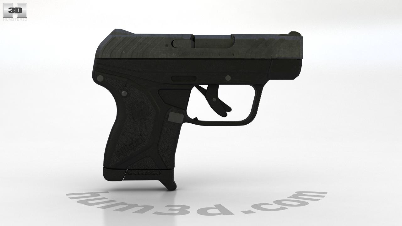 Ruger Lcp Ii 360도 3d 모델 Hum3d 3398