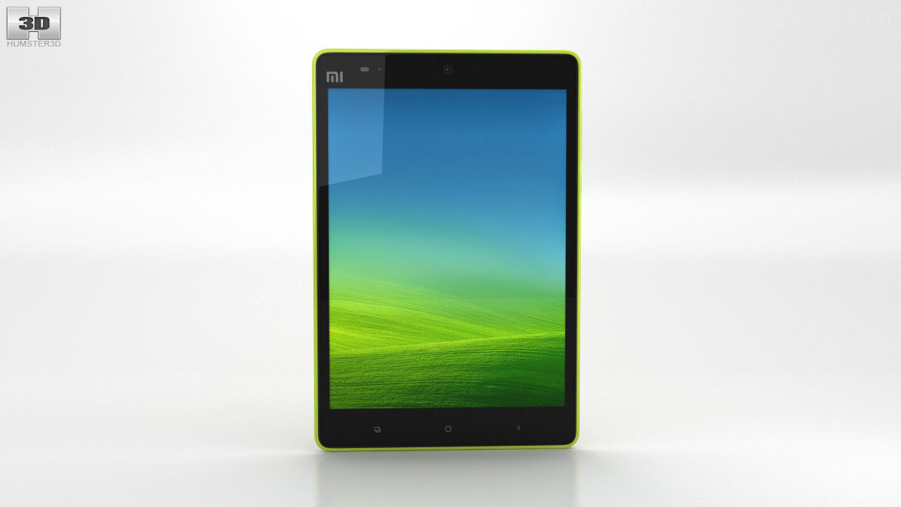 Xiaomi Mi Pad 7.9 inch Green 3Dモデルの360ビュー-Hum3Dストア