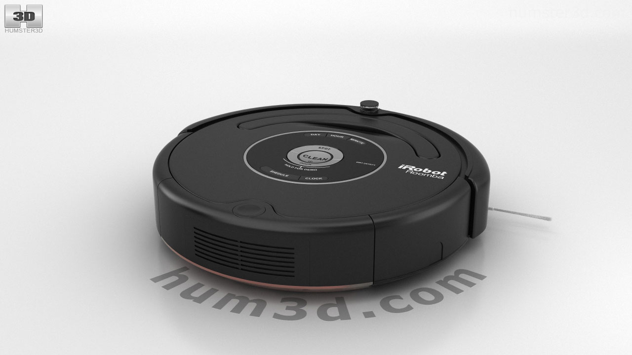 360 view of iRobot Roomba 581 Robot Cleaner 3D model - Hum3D store